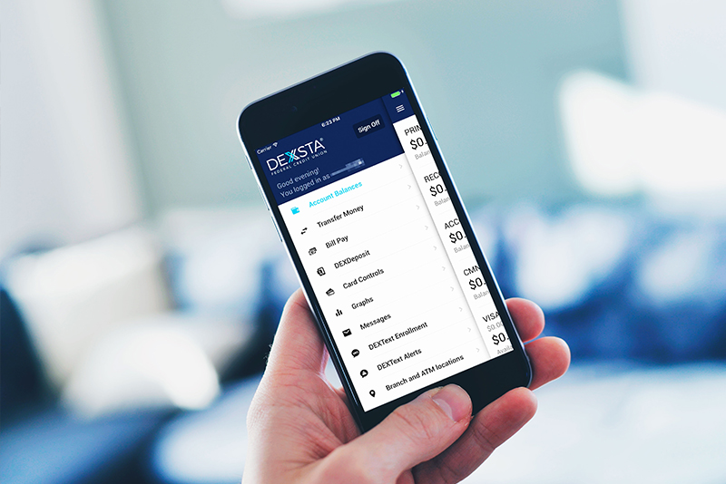 dexsta mobile banking